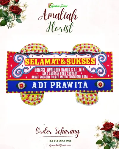 Karangan Bunga Ucapan Selamat di Cibatok I
